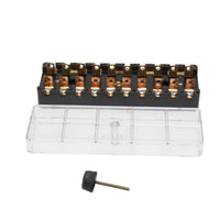 Quadro universale portafusibili cilindrici a 10 vie