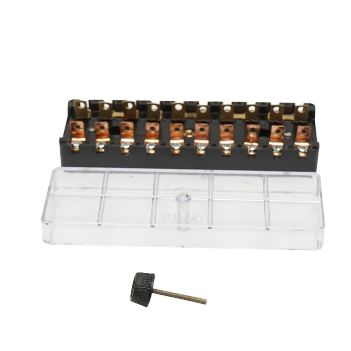 Quadro universale portafusibili cilindrici a 10 vie