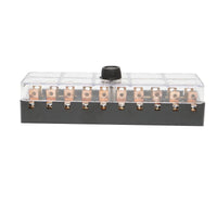 Quadro universale portafusibili cilindrici a 10 vie