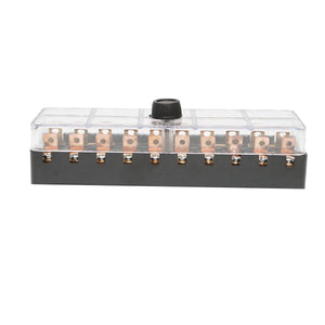 Quadro universale portafusibili cilindrici a 10 vie