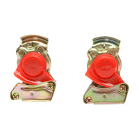 Raccordo tubo aria rimorchio M16 - rosso