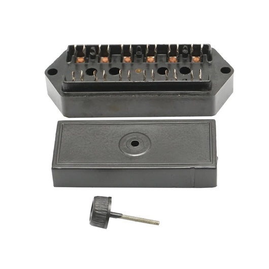 Scatola portafusibili per auto, cilindrica a 6 vie Breckner Germany