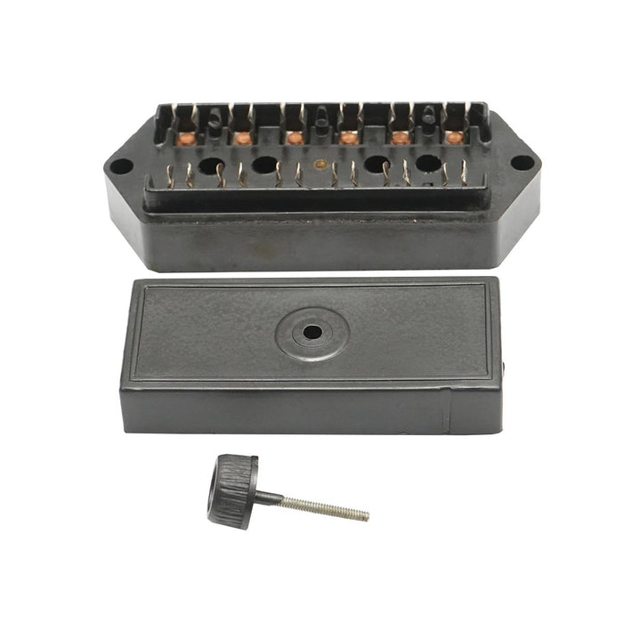 Scatola portafusibili per auto, cilindrica a 6 vie Breckner Germany