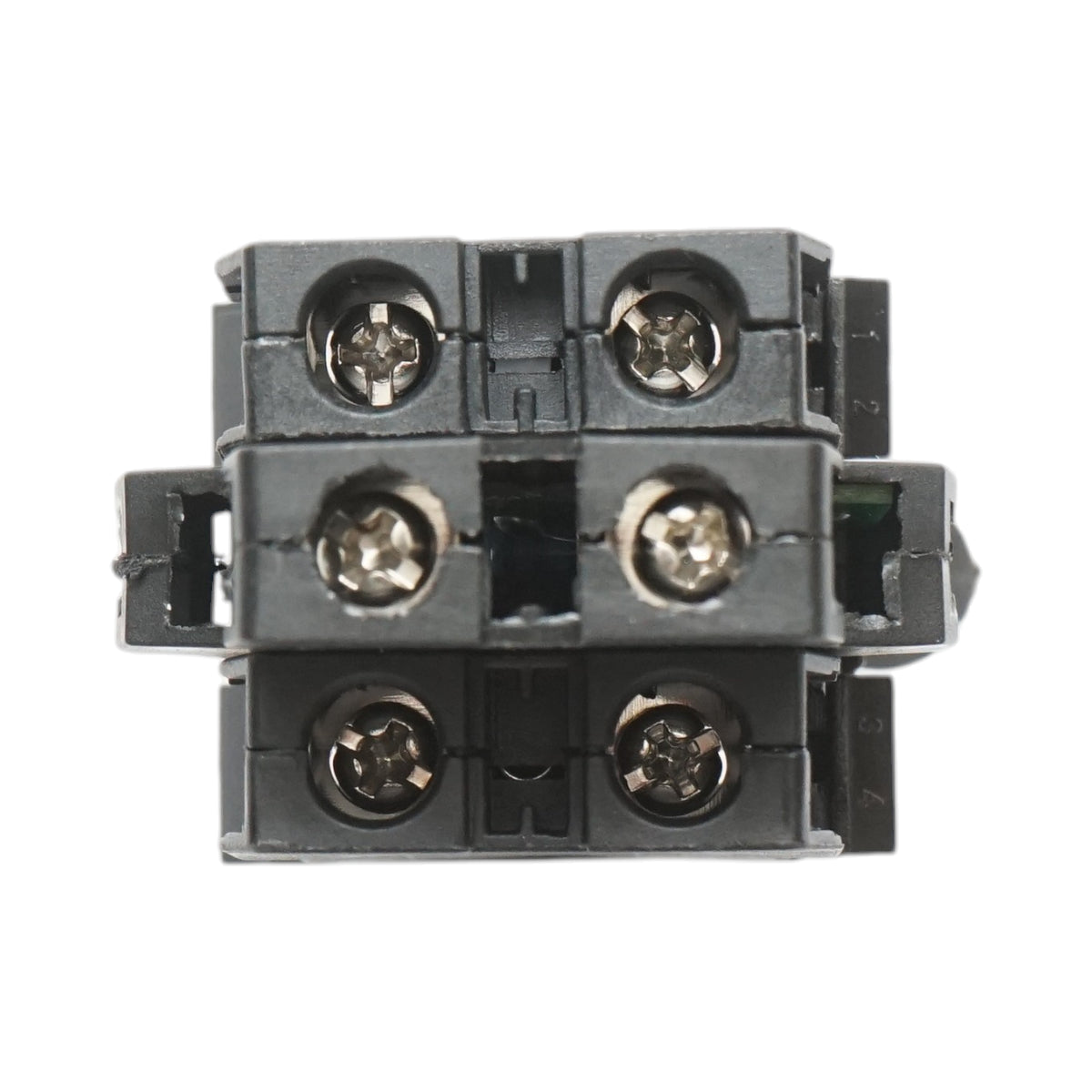 Selettore luminoso 24V AC/DC LED rosso con 2 posizioni 1NO+1NC, 10A/600V AC, 1A/250V DC LA42 Breckner Germany