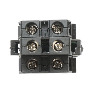 Selettore luminoso 24V AC/DC LED rosso con 2 posizioni 1NO+1NC, 10A/600V AC, 1A/250V DC LA42 Breckner Germany
