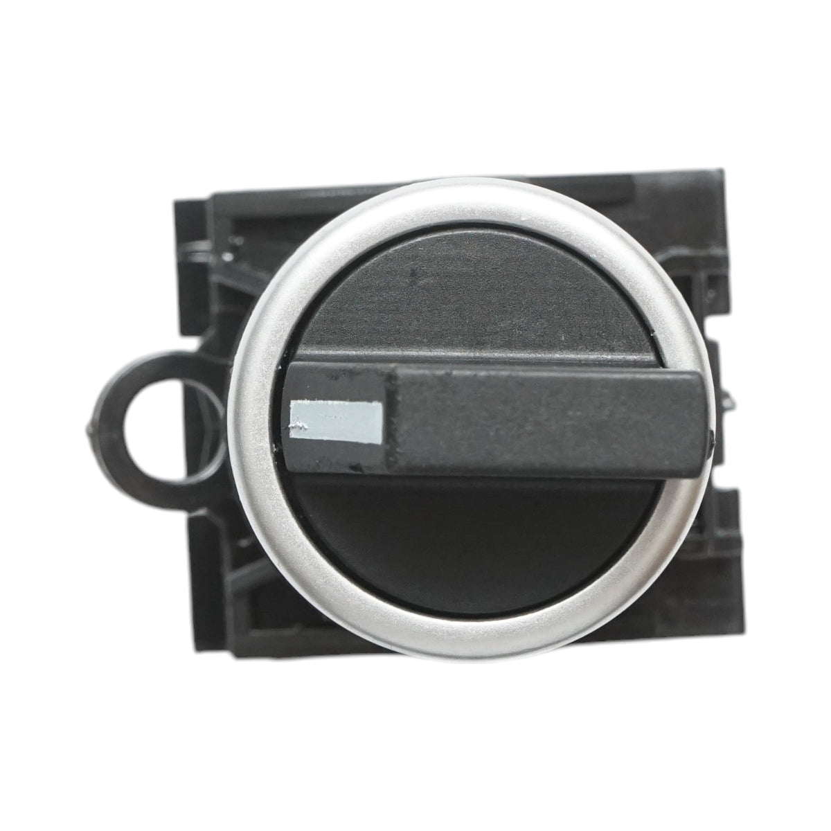 Selettore nero a 3 posizioni 2NO, 10A/600V AC, 1A/250V DC LA42 Breckner Germany