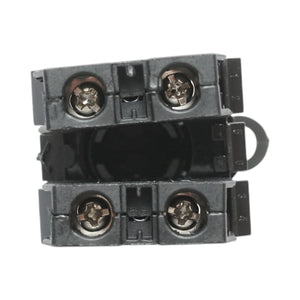 Selettore nero a 3 posizioni 2NO, 10A/600V AC, 1A/250V DC LA42 Breckner Germany