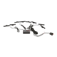 Set di 8 luci stroboscopiche LED gialle da 12V (4 LED per modulo) Breckner Germany