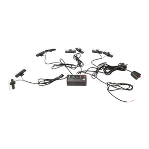 Set di 8 luci stroboscopiche LED – 3 LED per modulo, 12V Breckner Germany