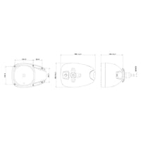 Set di fari anteriori con indicatori di direzione destro e sinistro 12V Breckner Germany