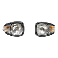 Set di fari anteriori con indicatori di direzione destro e sinistro 12V HR-A-016B Breckner Germany