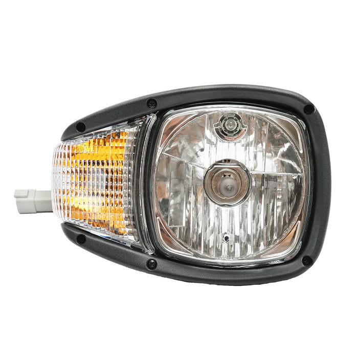 Set di fari anteriori con indicatori di direzione destro e sinistro 12V HR-A-016B Breckner Germany