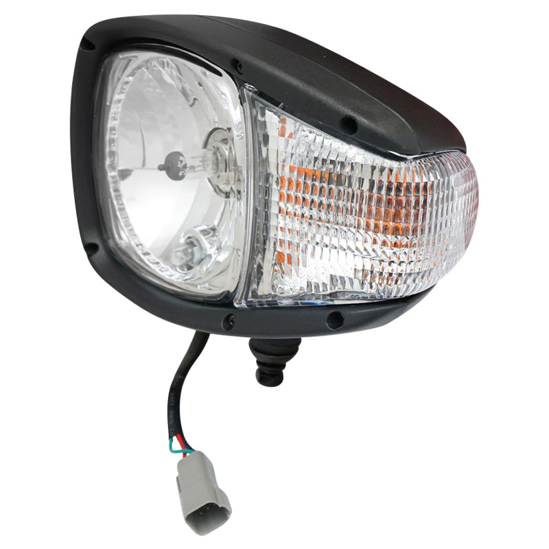 Set di fari anteriori con indicatori di direzione destro e sinistro 12V HR-A-030 Breckner Germany