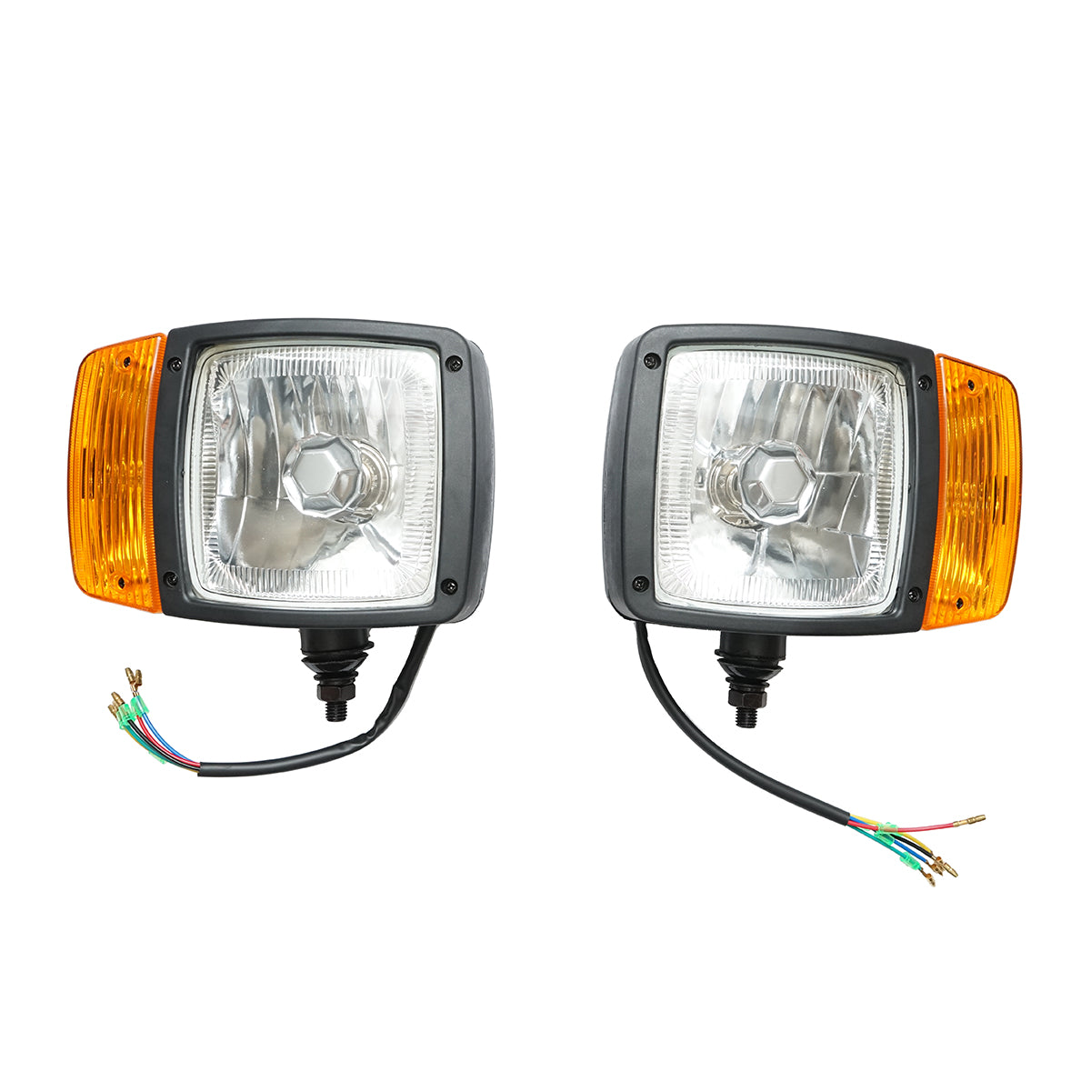 Set di fari anteriori con indicatori di direzione destro e sinistro 24V HR-A-023 Breckner Germany