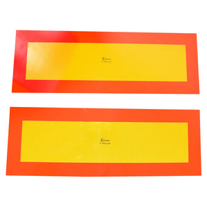 Set di fogli riflettenti rettangolari per rimorchio