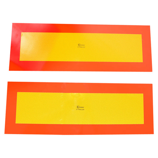 Set di fogli riflettenti rettangolari per rimorchio