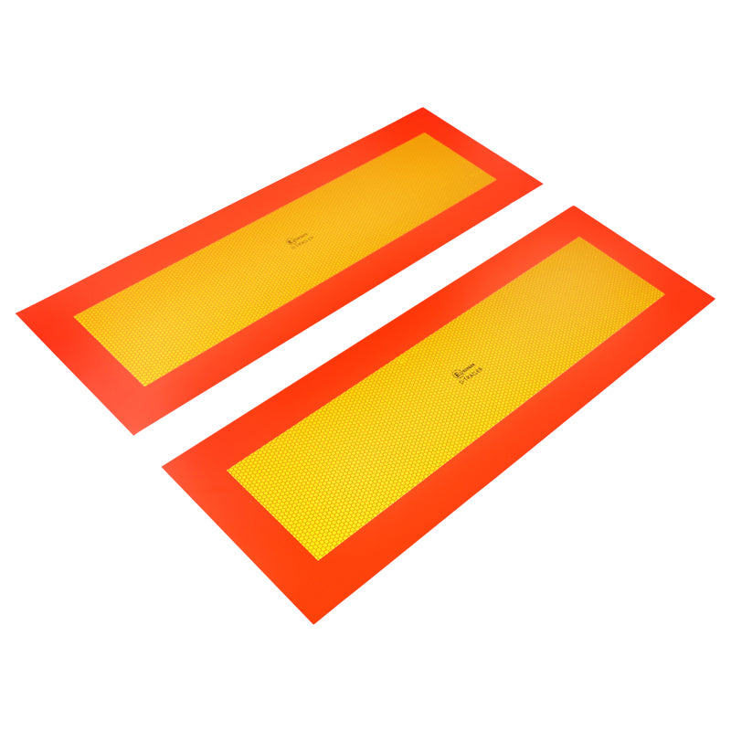 Set di fogli riflettenti rettangolari per rimorchio