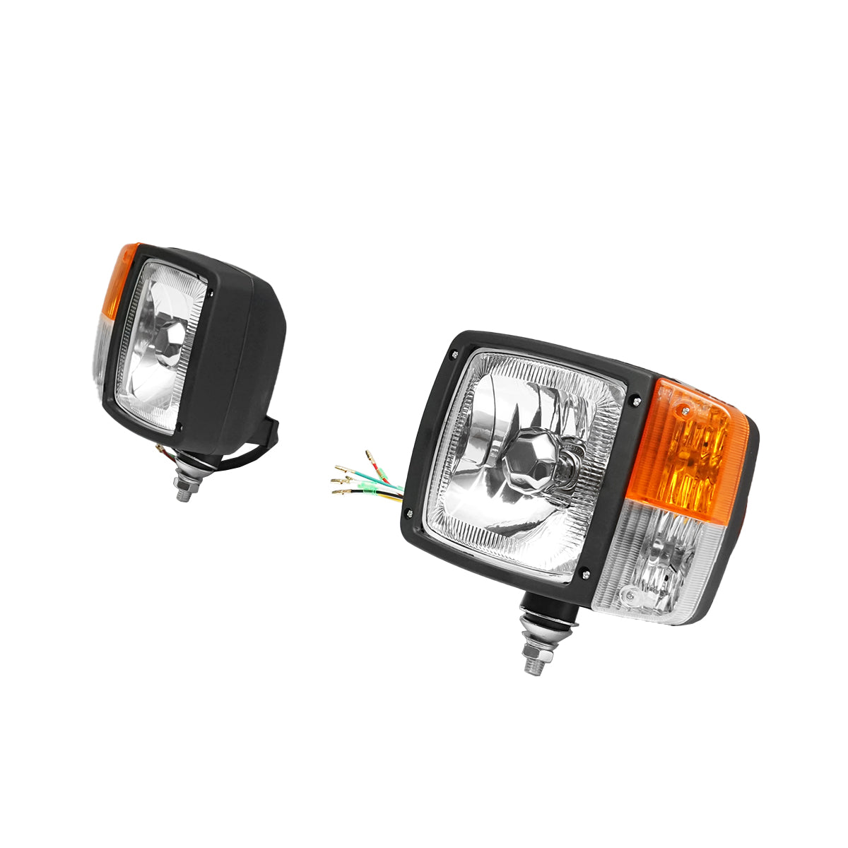 Set di lampade tipo faro con indicatori di direzione destro e sinistro 12V HR-A-022 Breckner Germany