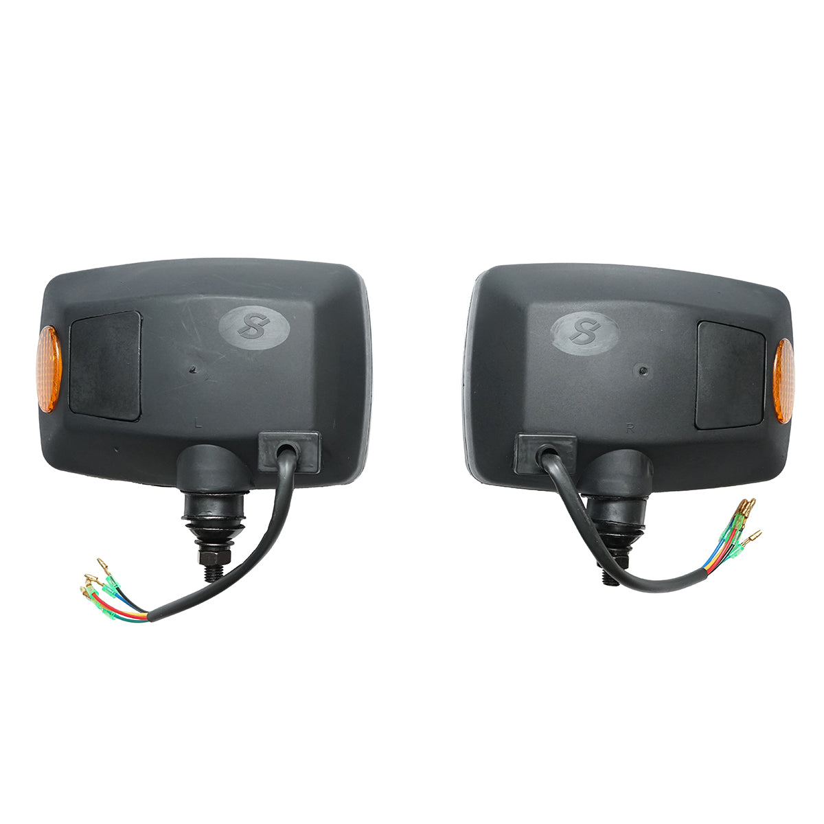 Set di lampade tipo faro con indicatori di direzione destro e sinistro 12V HR-A-023 Breckner Germany