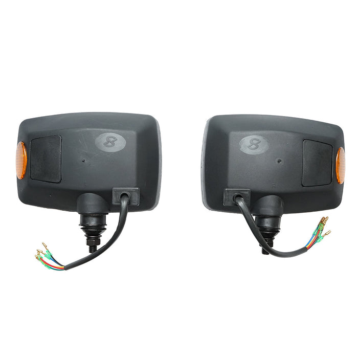 Set di lampade tipo faro con indicatori di direzione destro e sinistro 12V HR-A-023 Breckner Germany