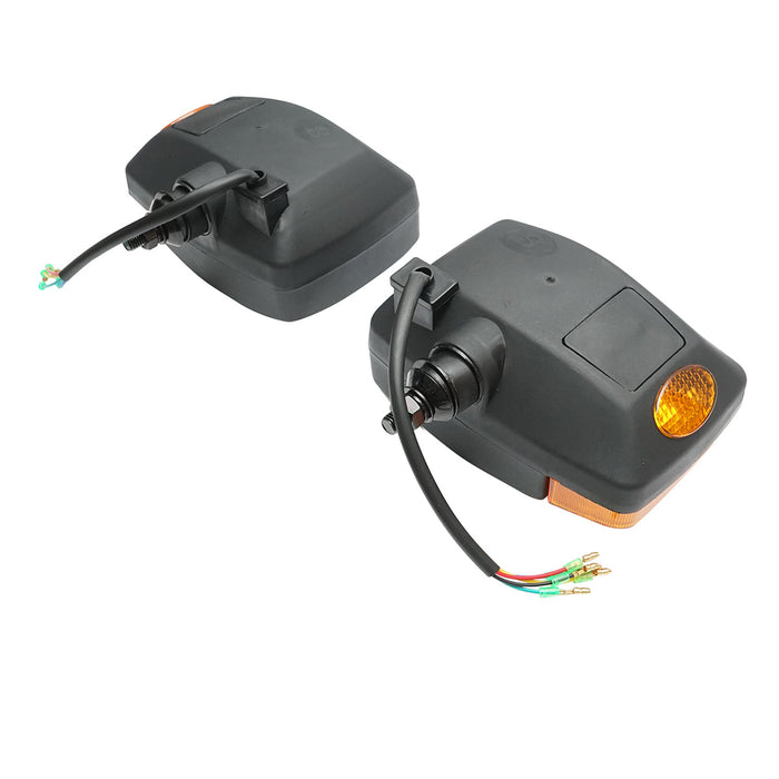 Set di lampade tipo faro con indicatori di direzione destro e sinistro 12V HR-A-023 Breckner Germany