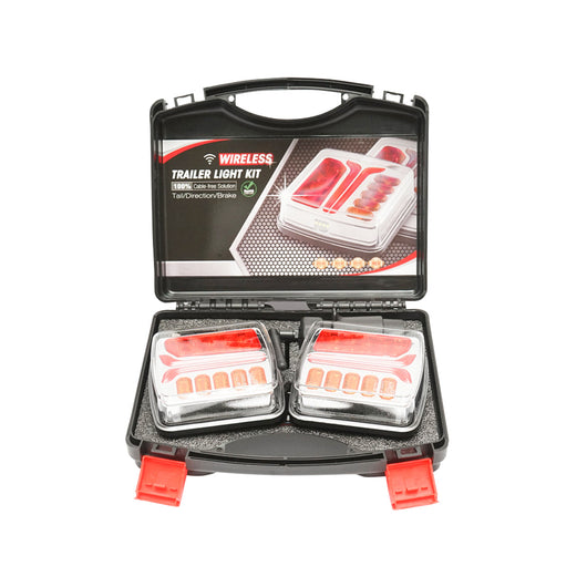 Set di luci per rimorchi a LED da 12-24 V con magnete e controllo wireless Breckner Germany