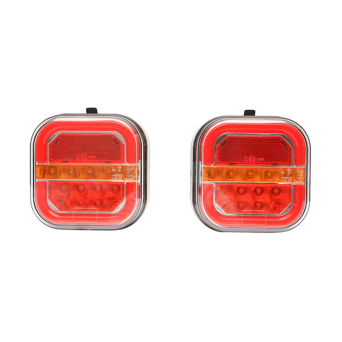 Set di luci per rimorchi a LED da 12-24 V con magnete e controllo wireless Breckner Germany