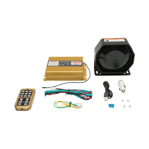 Sirena wireless 12V 200W con altoparlante e microfono Breckner Germany