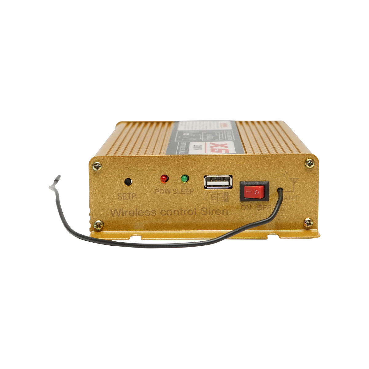 Sirena wireless 12V 200W con altoparlante e microfono Breckner Germany