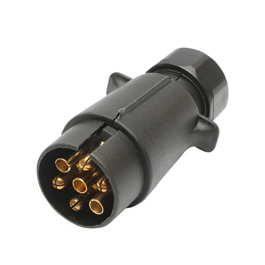 Spina per auto in plastica da 12 V con 7 connettori per rimorchio Breckner Germany
