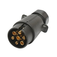 Spina per auto in plastica da 12 V con 7 connettori per rimorchio Breckner Germany