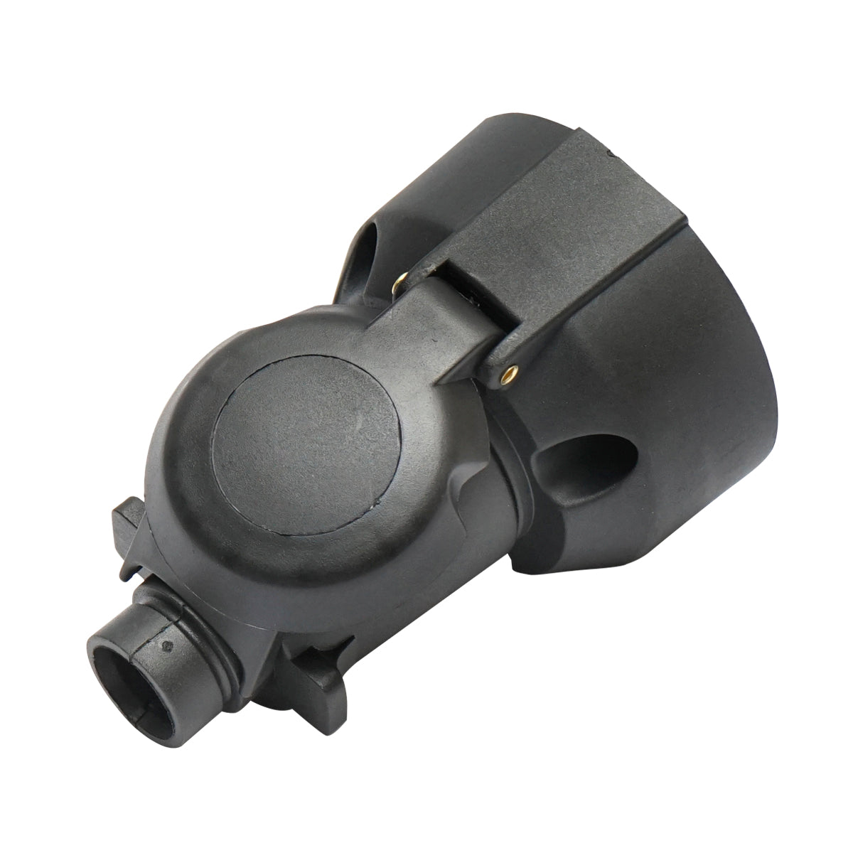 Spina per rimorchio a 7 poli, materiale dell'alloggiamento in ebanite 12V