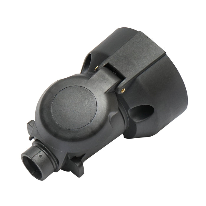 Spina per rimorchio a 7 poli, materiale dell'alloggiamento in ebanite 12V