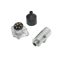 Spina per rimorchio in metallo da 24 V con 7 pin