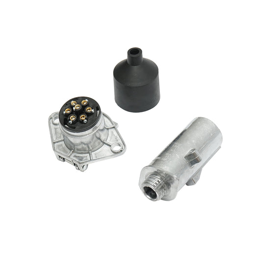 Spina per rimorchio in metallo da 24 V con 7 pin