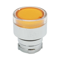 Testa del pulsante di comando illuminata gialla Ø 22mm LAY5 Breckner Germany