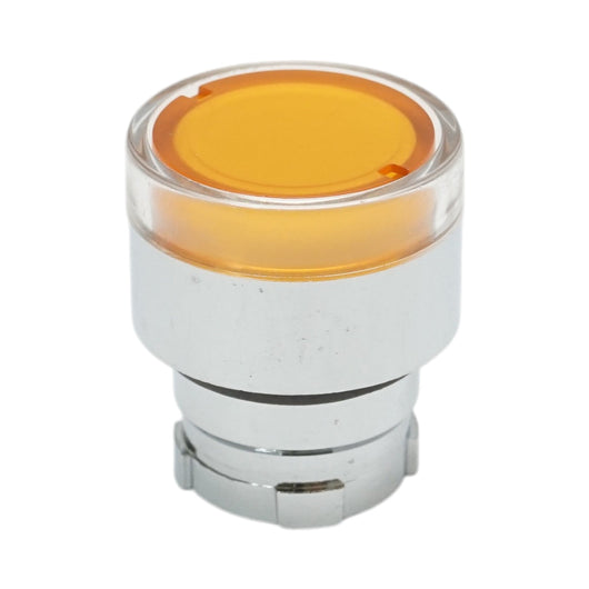 Testa del pulsante di comando illuminata gialla Ø 22mm LAY5 Breckner Germany