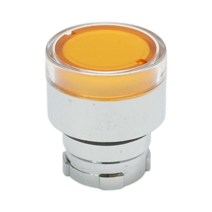 Testa del pulsante di comando illuminata gialla Ø 22mm LAY5 Breckner Germany