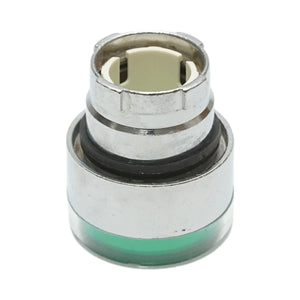 Testa del pulsante di comando illuminato verde Ø 22mm LAY5 Breckner Germany