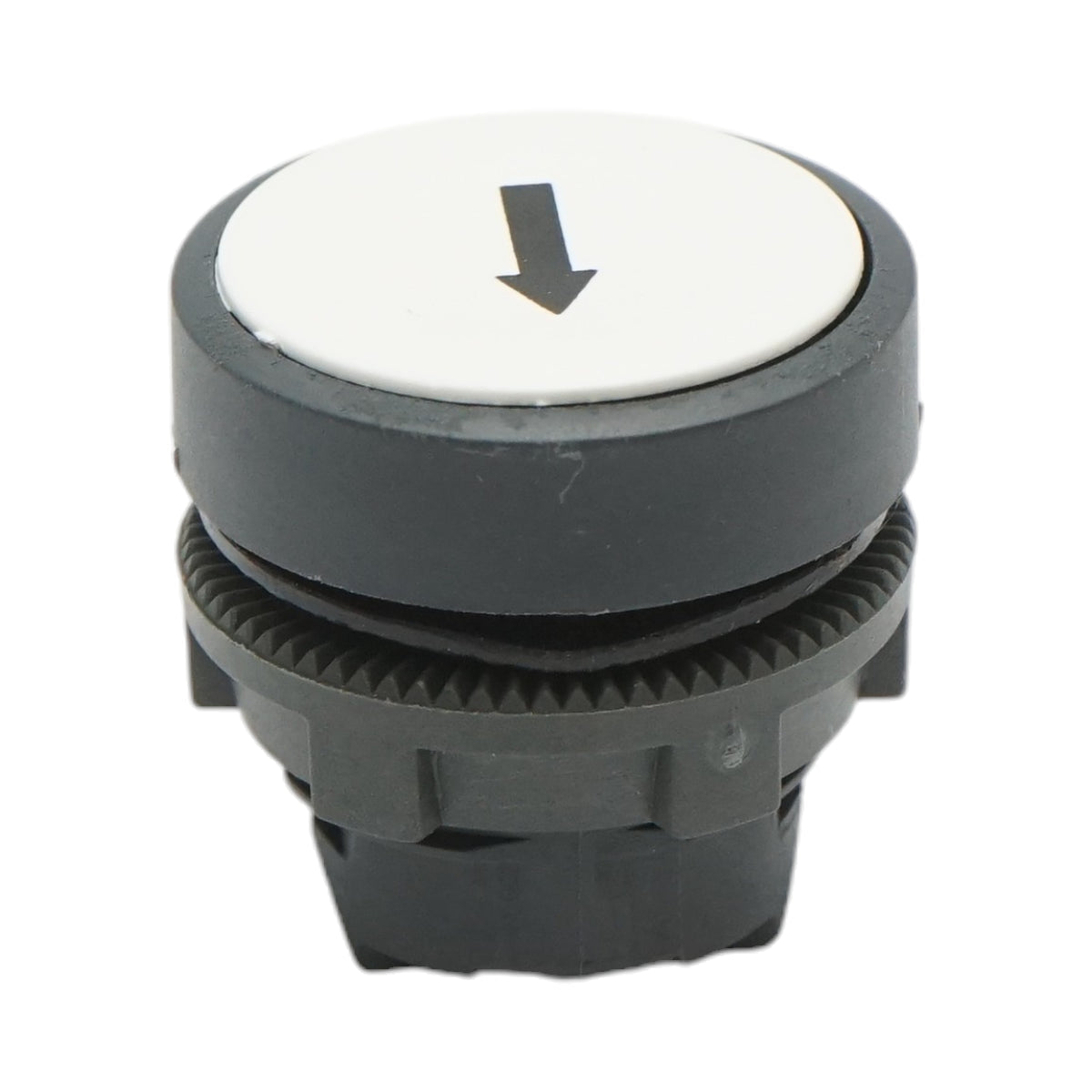 Testa del pulsante di controllo bianca freccia verso l'alto Ø 22mm ZBE Breckner Germany