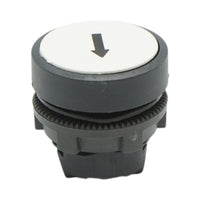 Testa del pulsante di controllo bianca freccia verso l'alto Ø 22mm ZBE Breckner Germany