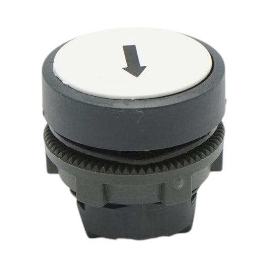 Testa del pulsante di controllo bianca freccia verso l'alto Ø 22mm ZBE Breckner Germany