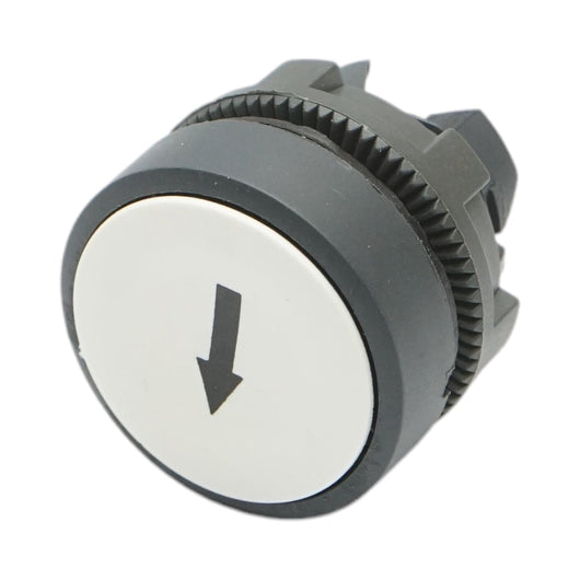 Testa del pulsante di controllo bianca freccia verso l'alto Ø 22mm ZBE Breckner Germany