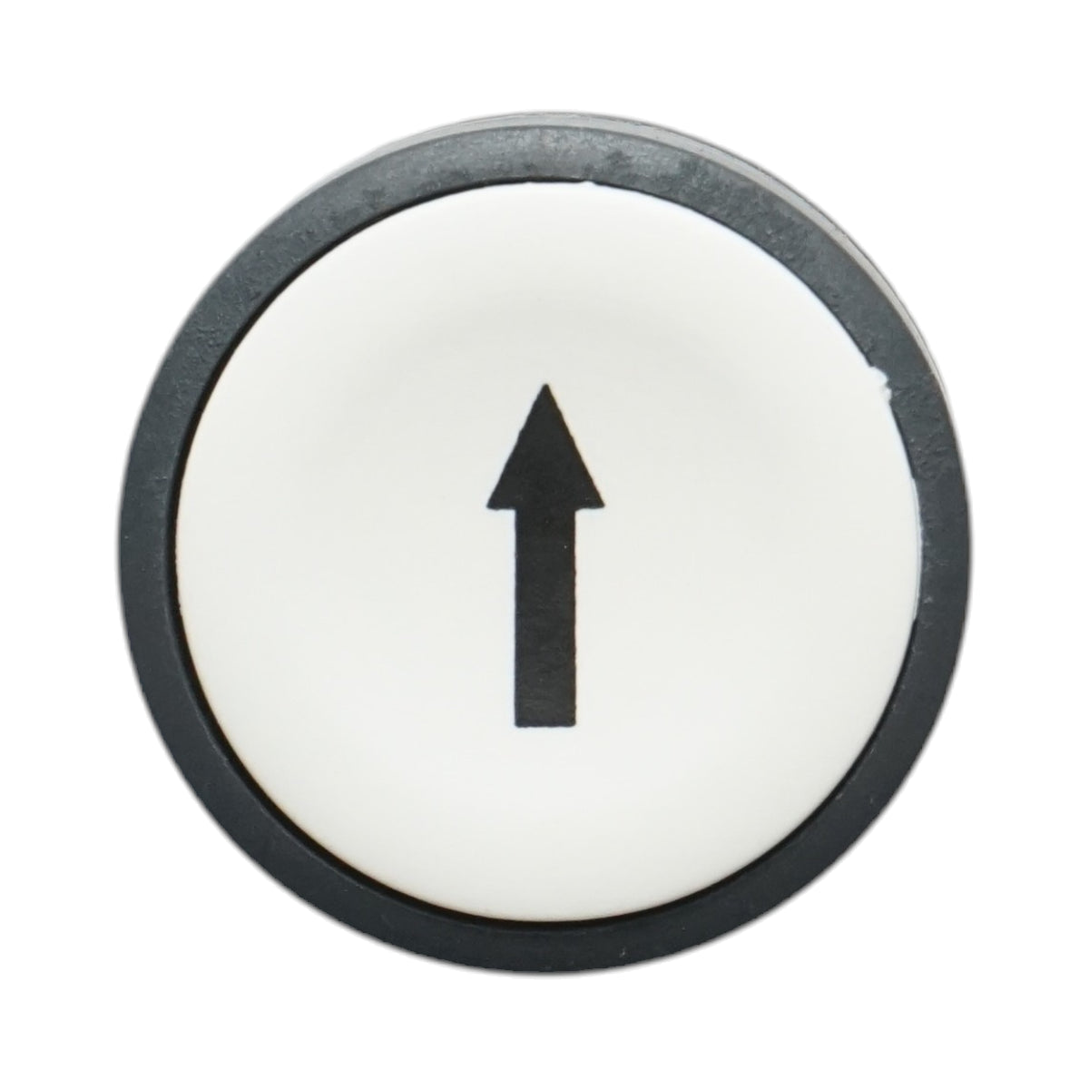 Testa del pulsante di controllo bianca freccia verso l'alto Ø 22mm ZBE Breckner Germany