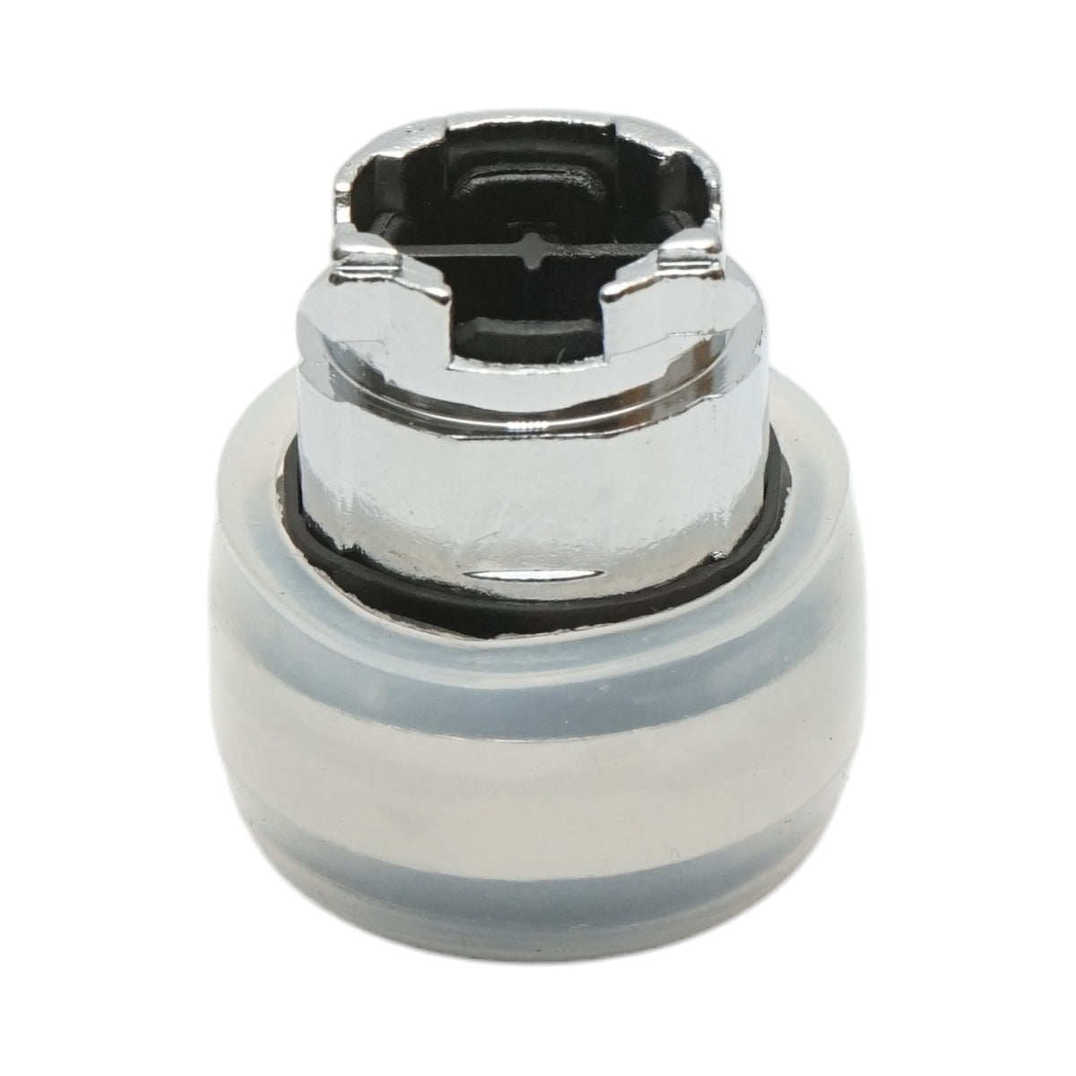 Testa del pulsante di controllo nera con cappuccio protettivo Ø 22mm ZBE Breckner Germany