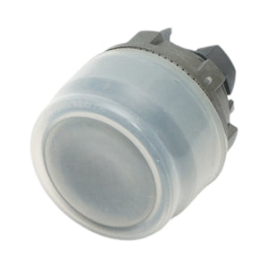 Testa del pulsante di controllo nera con cappuccio protettivo Ø 22mm ZBE Breckner Germany