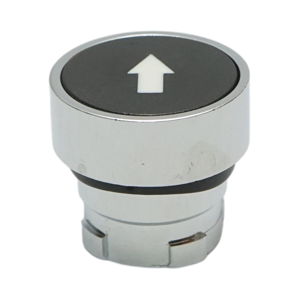 Testa del pulsante di controllo nera freccia verso il basso Ø 22mm LAY5 Breckner Germany