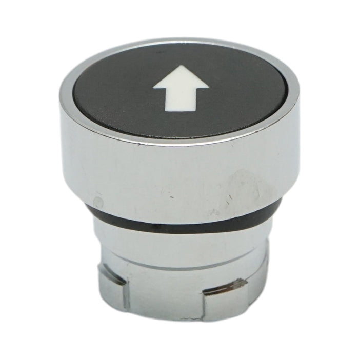 Testa del pulsante di controllo nera freccia verso il basso Ø 22mm LAY5 Breckner Germany