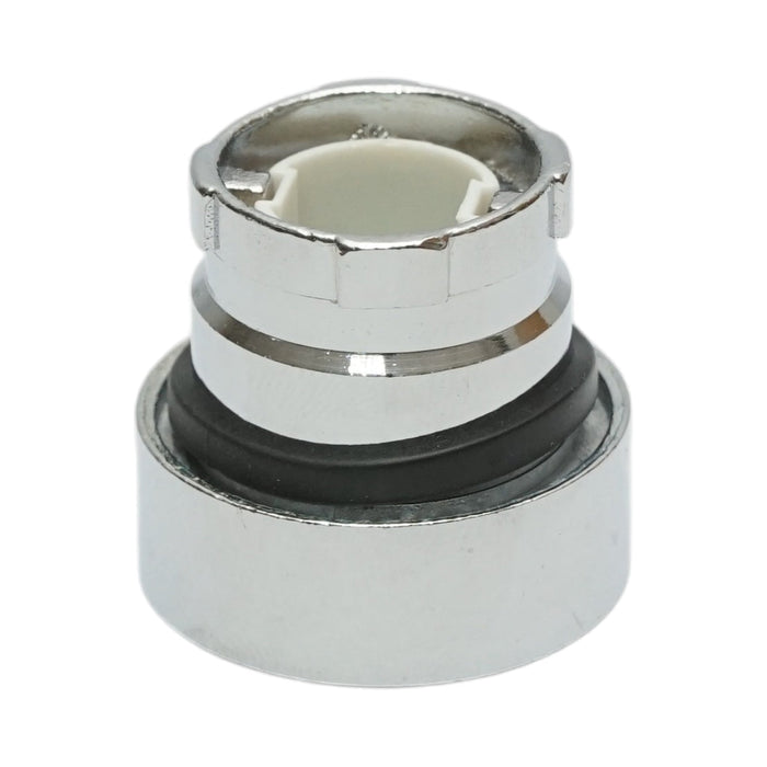 Testa del pulsante di controllo nera freccia verso il basso Ø 22mm LAY5 Breckner Germany