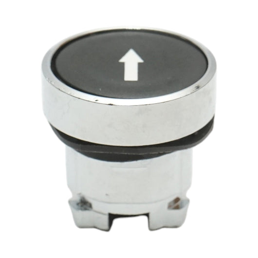 Testa del pulsante di controllo nera, freccia verso il basso Ø 22mm ZBE Breckner Germany